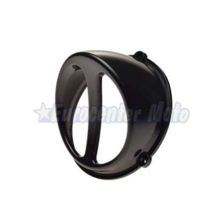 Colector entrada de aire universal. Negro