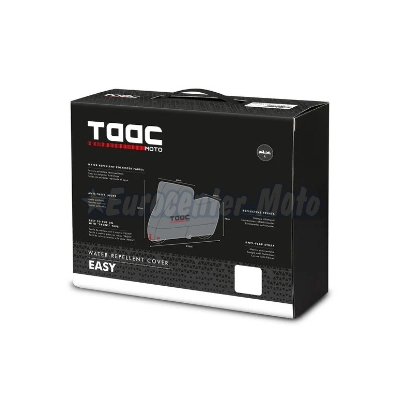 Funda protectora exterior Tucano moto Easy Grey (Sin maleta). Varias tallas