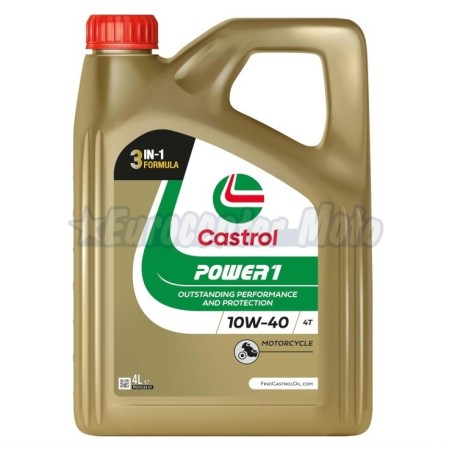 Aceite Castrol Power 1 10W-40 4T. 4L