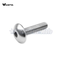 Kit 6 tornillos allen cabeza alomada M6x20. Colores varios