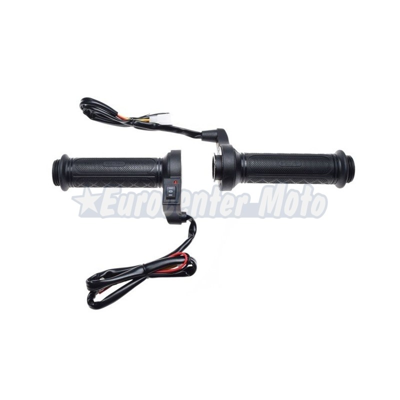 Juego de puños calefactables universales WM para manillar de 22mm.