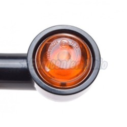 Juego intermitentes Leds tipo custom. Negros. Homologados