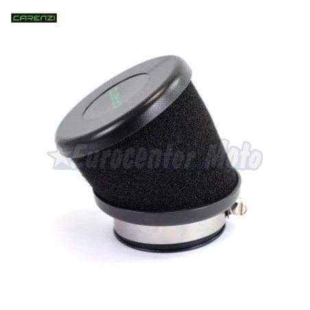 Filtro de aire Carenzi carburadores PWK 21-34. Diámetro 49mm.