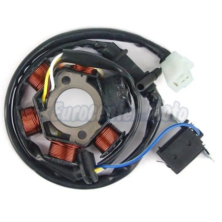 Stator Peugeot sooter 50 2T. Primeros modelos. 6 Polos