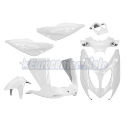 Kit carenado Yamaha Aerox 50/100 de 1997 a 2012. Blanco brillo.