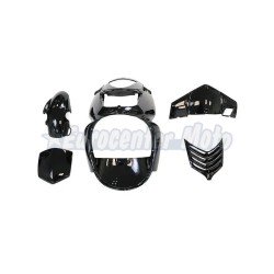 Kit carenado Aprilia Sonic 50. Negro brillo.