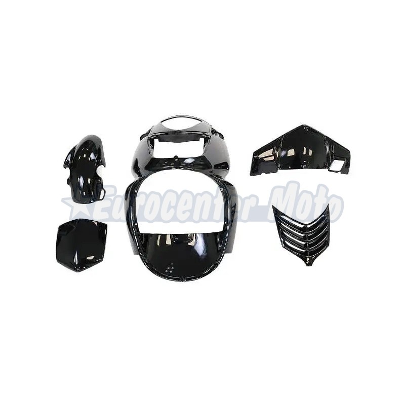 Kit carenado Aprilia Sonic 50. Negro brillo.