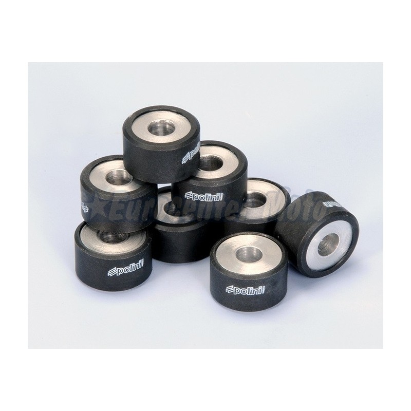 Rodillos variador Polini 25x17 de 14 gramos. 8 Unidades