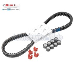 Kit correa, rodillos y guias Original Piaggio Beverly 350, X10 350 y Mp3 350