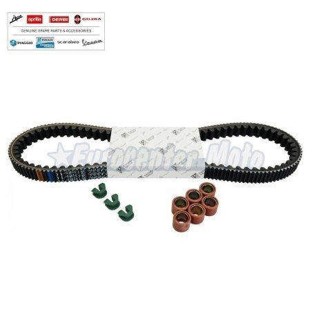 Kit correa, rodillos y guías variador Original motores Piaggio 250/300 I.E Euro 3-4