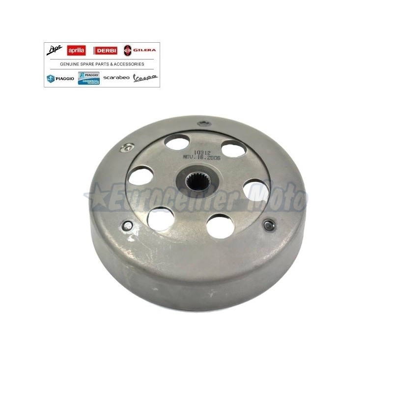 Campana embrague Original motores Piaggio 50 2T (107mm)