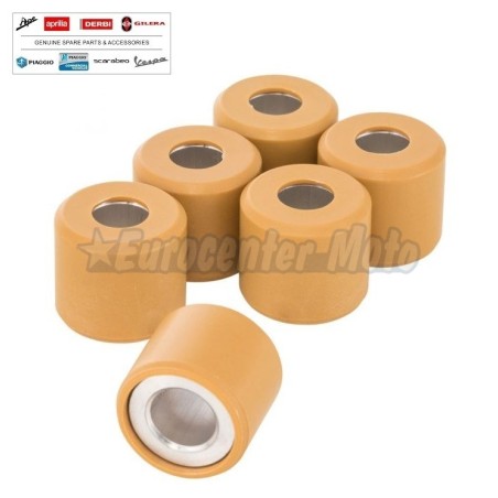 Rodillos variador Original Piaggio 19x17 de 7,4 gramos