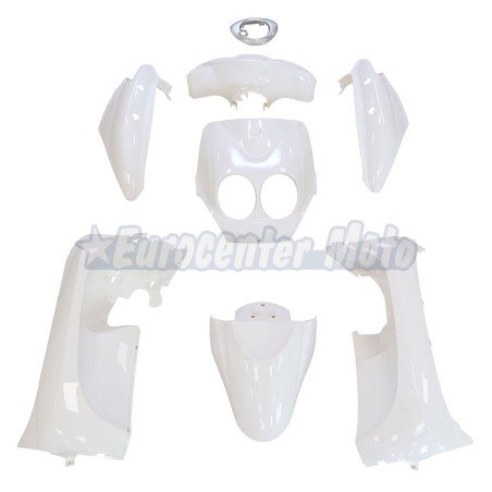 Kit carenado Yamaha Neo´s 50 2T de 2011 a 2014. Blanco brillo