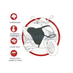 Cubrepiernas universal tipo Termoscud. Fijación frontal.