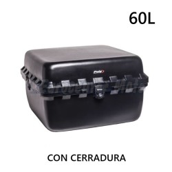 Baúl Big Box de 60 litros con cerradura. Negro