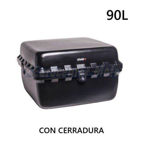 Baúl Big Box de 90 litros con cerradura. Negro