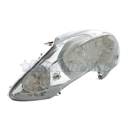 Piloto de freno Led Yamaha Jog R/RR. Transparente. Homologado