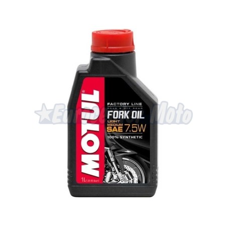 Aceite horquillas Motul Fork Oil Factory Line Sae 7,5W. 1L