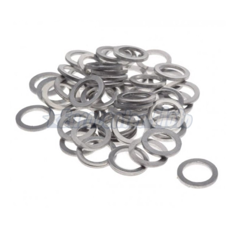 Arandela de aluminio tornillo drenaje de aceite 16x22x1,5mm