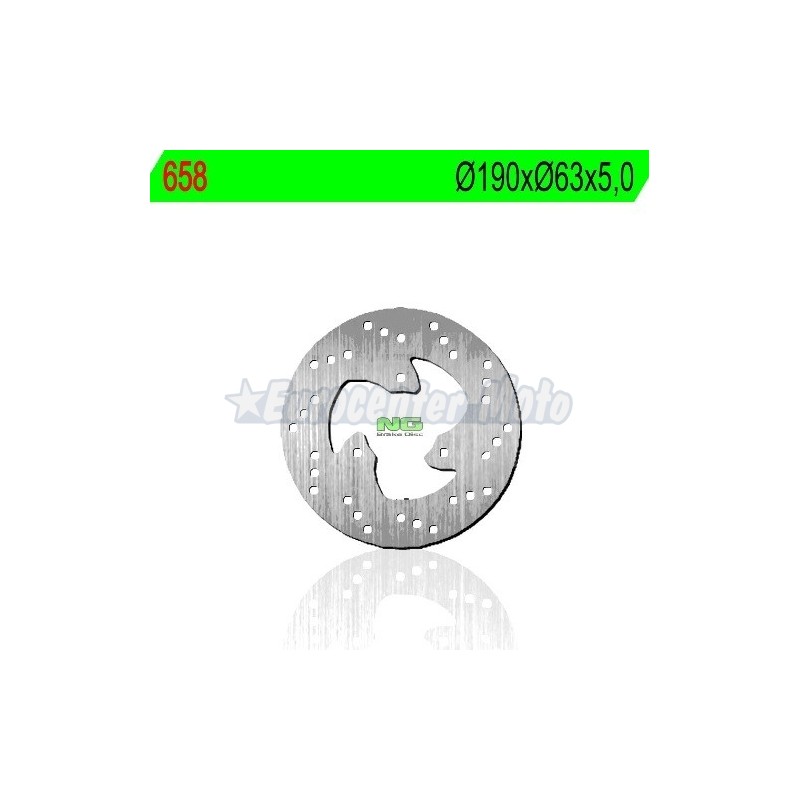 Disco de freno trasero Yamaha Majesty 125/150/180