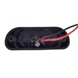 Piloto luz matricula Leds. Rectangular. Homologado