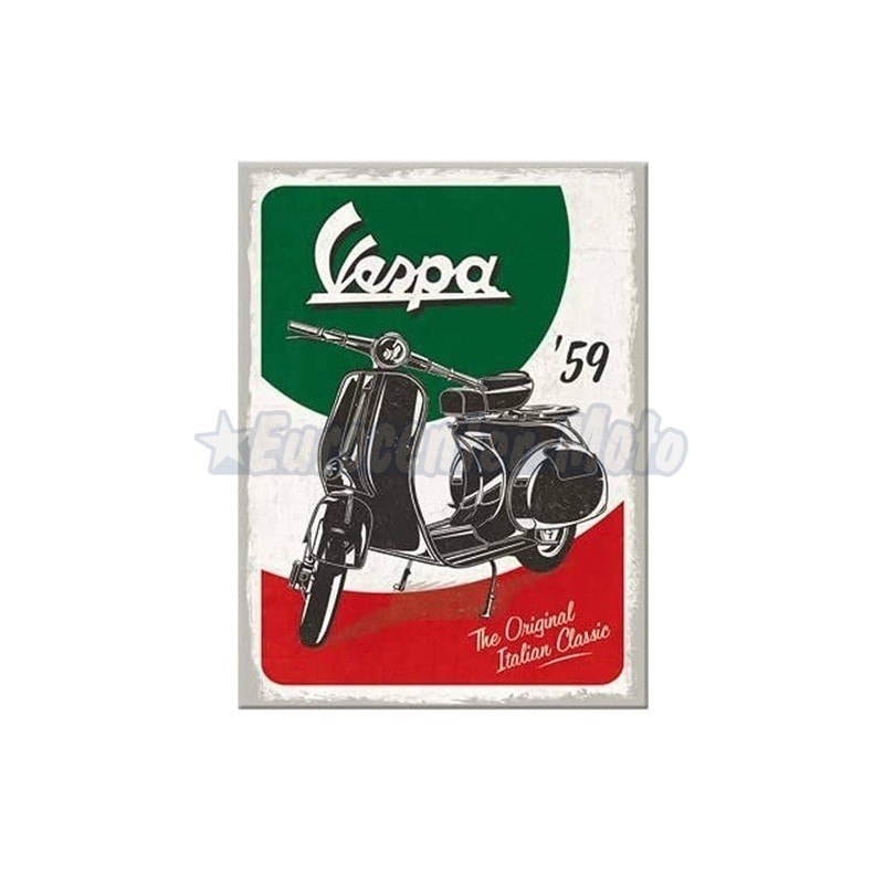 Imán Vespa The Italian Classic. 6x8cm
