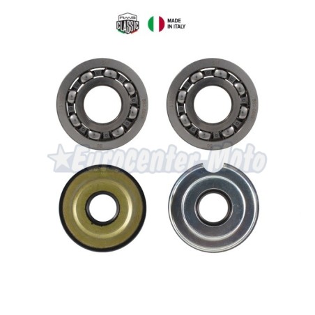 Kit cojinetes y retenes cigueñal Vespa 150 Sprint, Super, GL...