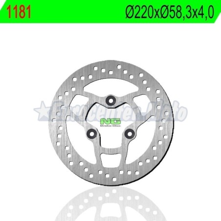 Disco de freno delantero Daelim SL 125 History de 2001 a 2008