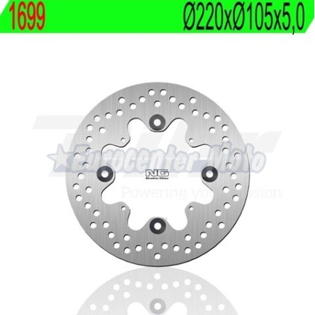 Disco de freno trasero NG 1699 Honda VTR 250 y varias