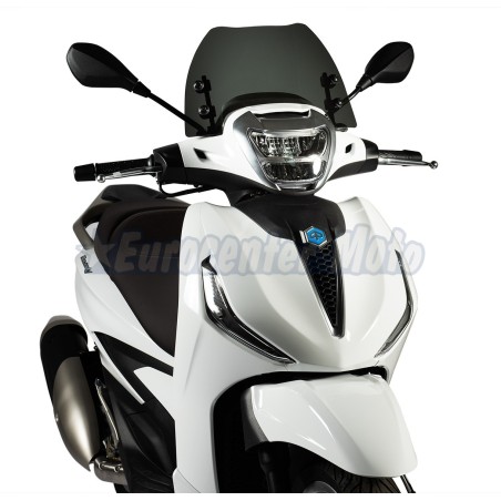 Cupula Malossi Sport Screen Piaggio Beverly 300/400 HPE LC IE Euro 5 desde 2021