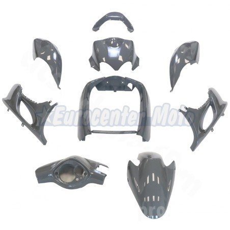 Kit carenado Yamaha Jog RR. Gris nardo brillo