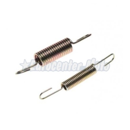 Kit muelles caballete lateral universal. Largo 85mm