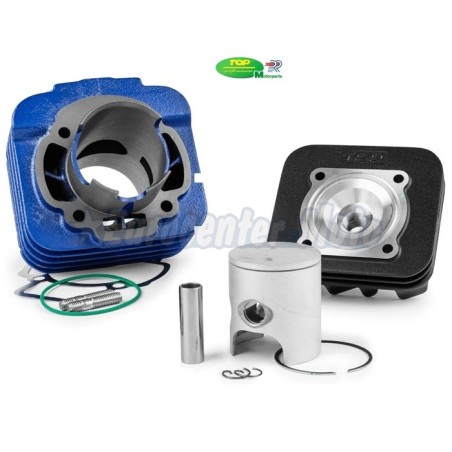 Kit cilindro Top Racing Gold Line Piaggio Aire (Top Azul) 70cc D.47,6 Monosegmento.