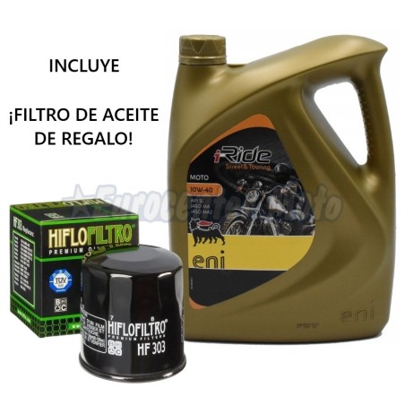 Aceite Eni i-Ride Moto 10W-40. 4L