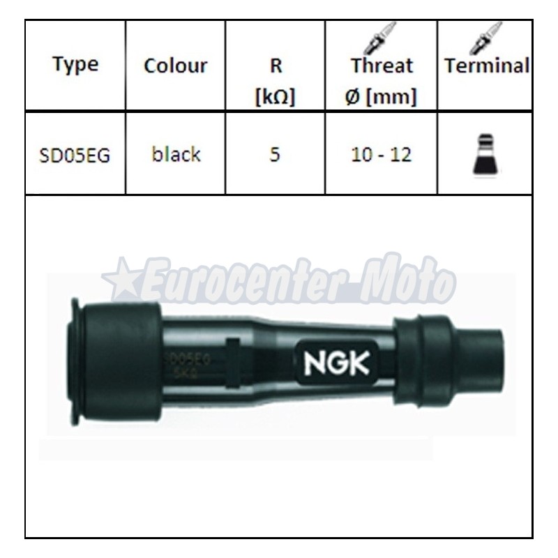 Pipa bujía NGK SD05EG