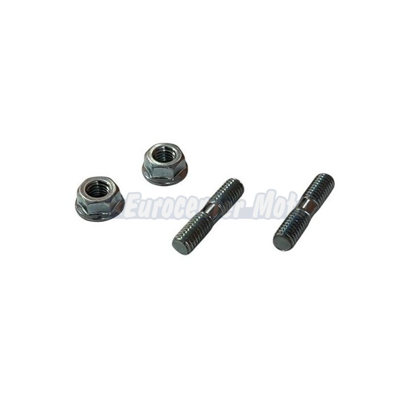 kit de espárragos y tuercas M6x26mm para colector de escape.