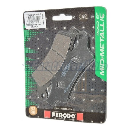 Pastillas de freno Ferodo Aprilia Atlantic, Kymco Superdink y Piaggio Beverly 350 varios años