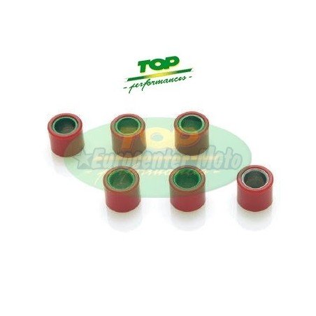 Rodillos variador Top 20x12 de 8 Gramos. 6 Unidades.