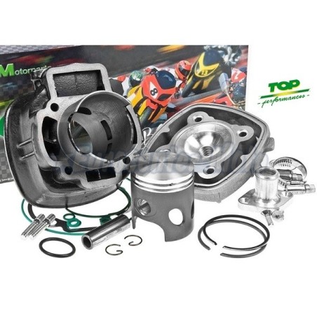 Kit cilindro motores Piaggio LC Top (Negro) Black Trophy II 70cc D.48 Agua