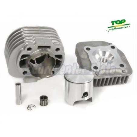 Kit cilindro Minarelli Horizontal AC Top TPR Aluminio 70cc D.47,6 Monosegmento. Aire