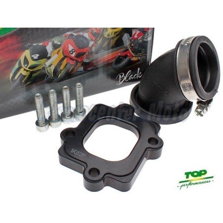 Tobera admisión Top TPR Minarelli Horizontal para Carburadores OKO, Polini, PWK 28