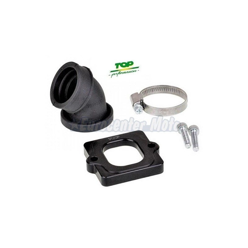 Tobera admisión Top Performances TPR motores Piaggio. Entrada 34,5mm