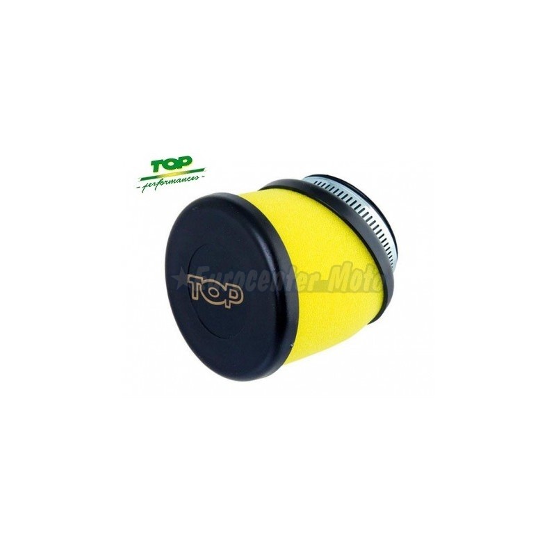 Filtro aire de espuma Racing Top Performances D.49mm acodado