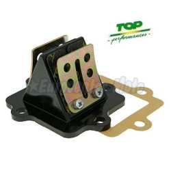 Caja laminas 4 petalos carbono Top espesor 0,30mm Minarelli/Yamaha Horizontal