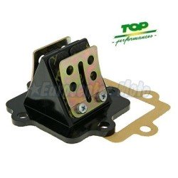 Caja laminas 4 petalos carbono Top espesor 0,30mm Minarelli/Yamaha Horizontal