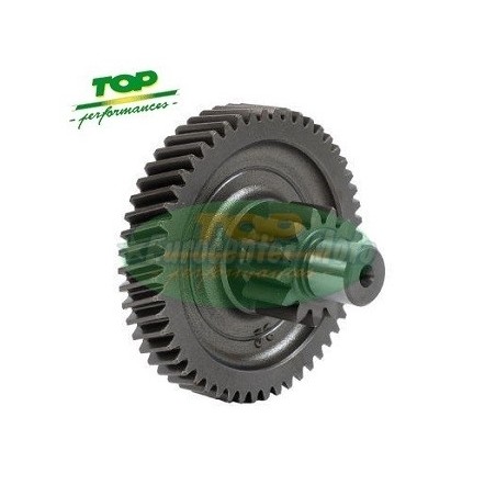 Piñon doble transmisión secundaria Top Minarelli/Yamaha Horizontal carter corto. 12/48 Z