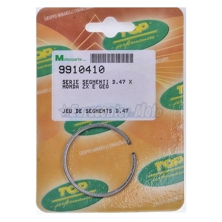 Juego segmentos Peugeot D.47mm. Pistón Top 9915030