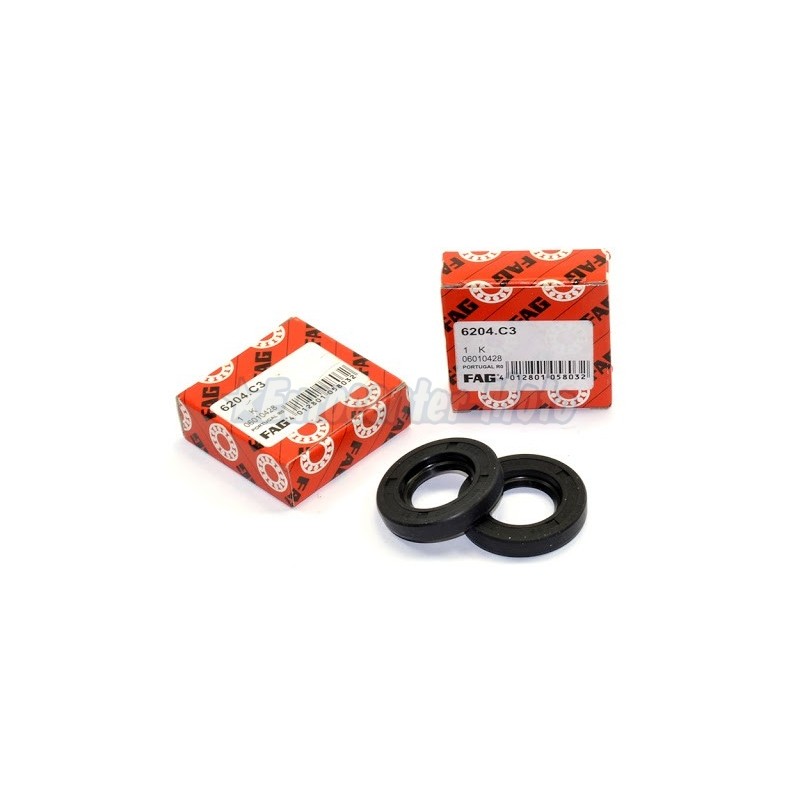 Kit cojinetes y retenes cigüeñal Derbi Atlantis (Motor Derbi), Hunter, Predator, Paddock