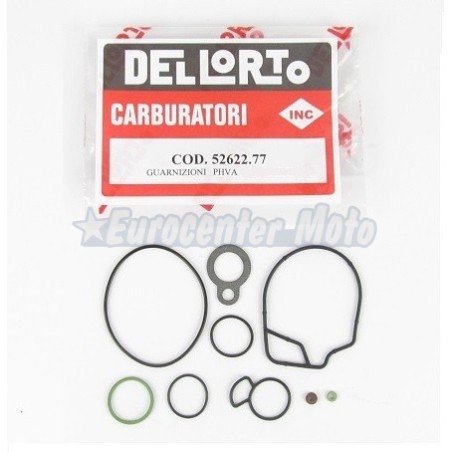 Juego juntas carburadores Dellorto PHVA TS, QD, PS, ED...