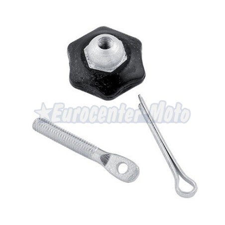 Kit tornillo y pasador tapón gasolina Vespa Primera serie